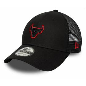 Casquette NBA Chicago Bulls New Era 9FORTY Trucker Noir