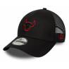 Casquette NBA Chicago Bulls New Era 9FORTY Trucker Noir