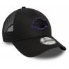 Casquette NBA Los Angeles Lakers New Era 9FORTY Trucker Noir