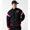 Chaqueta Bomber NBA Chicago Bulls New Era Panel negro