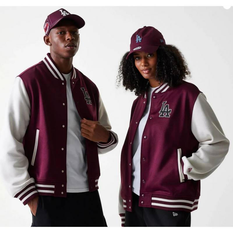 Chaqueta Bomber MLB Los Angeles Dodgers New Era Panel