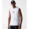 Men's New Era Essential Tank NBA Chicago Bulls White Men's New Era Essential Tank NBA Chicago Bulls White