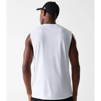 Men's New Era Essential Tank NBA Chicago Bulls White