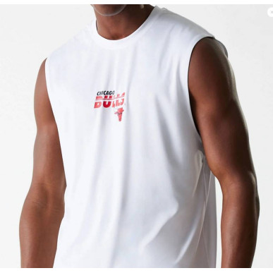 Estibador NBA Chicago Bulls New Era Essential Blanco