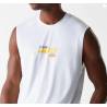 Men's New Era Essential Tank NBA Los Angeles Lakers White