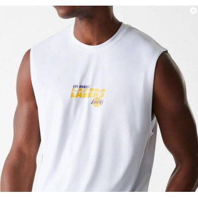 Estibador NBA Los Angeles Lakers New Era Essential Blanco