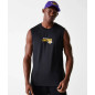 Men's New Era Essential Tank NBA Los Angeles Lakers black
