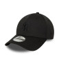 New Era Stretch-Fit Mesh 39THIRTY Cap MLB New York Yankees Black