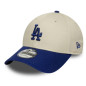 Gorra MLB Los Angeles Dodgers New Era Color Block 9FORTY Crema Gorra MLB Los Angeles Dodgers New Era Color Block 9FORTY Crema