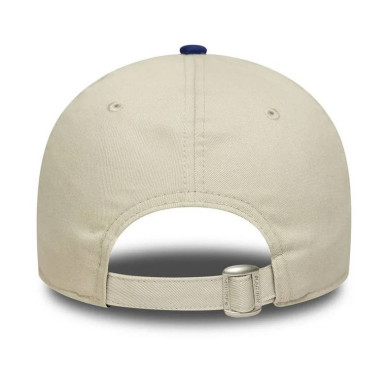 New Era Color Block 9FORTY Cap MLB Los Angeles Dodgers Cream