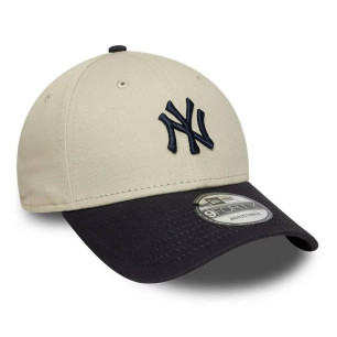 Casquette MLB New York Yankees New Era Color Block 9FORTY Crème