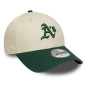 Gorra MLB Oakland Athletics New Era Color Block 9FORTY Crema Gorra MLB Oakland Athletics New Era Color Block 9FORTY Crema