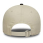 New Era Color Block 9FORTY Cap NBA Chicago Bulls Cream