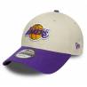 Gorra NBA Los Angeles Lakers New Era Los Angeles Lakers 9FORTY Crema