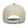 New Era Color Block 9FORTY Cap NBA Los Angeles Lakers Cream