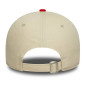 Casquette NFL Kansas City Chiefs New Era Wordmark 9FORTY Crème