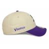Gorra NFL Minnesota Vikings New Era Wordmark 9FORTY Crema