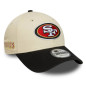 New Era Wordmark 9FORTY cap NFL San Francisco 49ers Cream New Era Wordmark 9FORTY cap NFL San Francisco 49ers Cream