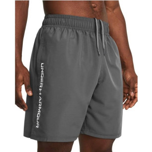 Short Under Armour Woven Wordmark Gris
