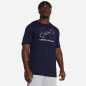 T-shirt Under Armour Foundation Update Bleu marine