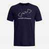 T-shirt Under Armour Foundation Update Bleu marine T-shirt Under Armour Foundation Update Bleu marine