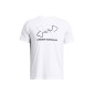 Men's Under Armour Foundation Update T-shirt White Men's Under Armour Foundation Update T-shirt White