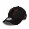 Casquette NBA Chicago Bulls New Era Team Outline 9FORTY Noir