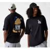 T-shirt MLB Los Angeles Dodgers New Era Food Graphic Negro