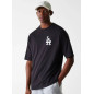 New Era Food Graphic T-shirt MLB Los Angeles Dodgers Black