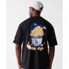 T-shirt MLB Los Angeles Dodgers New Era Food Graphic Negro
