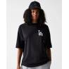 T-shirt MLB Los Angeles Dodgers New Era Food Graphic Negro