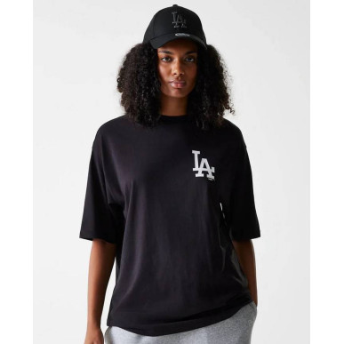 T-shirt Oversize MLB Dodgers Food Graphic Noir – Style & Confort