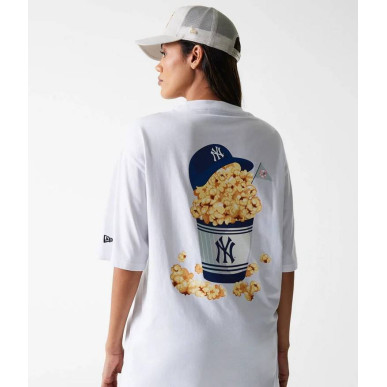Oversized LA Dodgers Food Graphic T-Shirt – Black | Unisex & Stylish