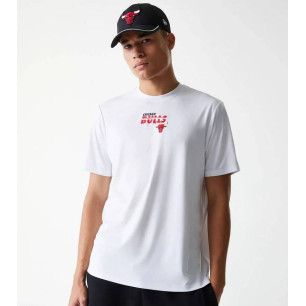 New Era Essential NBA t-shirt Chicago Bulls White