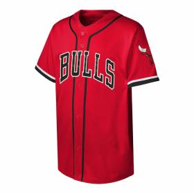 Camiseta de beisbol NBA Chicago Bulls Outerstuff para niños