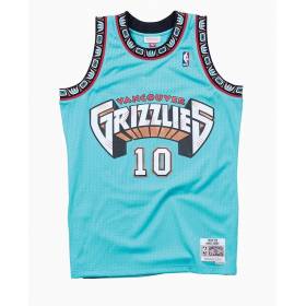 Maillot NBA Mike Bibby Vancouver Grizzlies 1998-99 Mitchell & Ness Hardwood Classic Vert Pour enfant