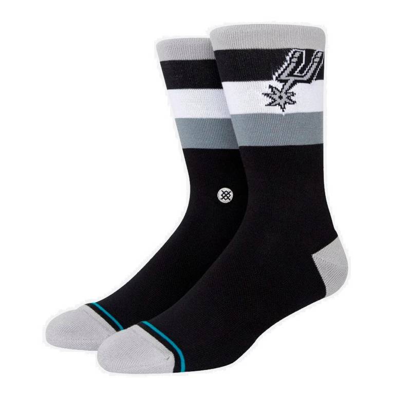Calcetines NBA San Antonio Spurs Stance St Crew Negro
