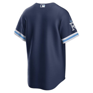 Maillot de Baseball MLB Kansas City Royals Nike City connect Bleu marine pour Enfant