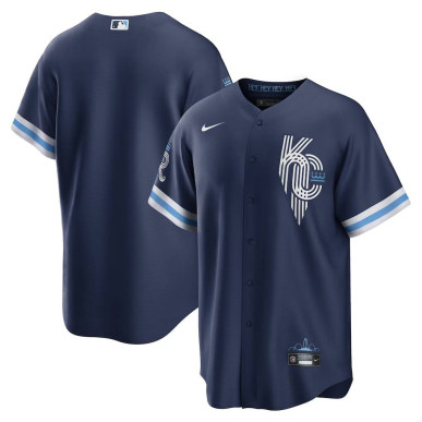 Kid's Nike City connect MLB Jersey Kansas City Royals Navy