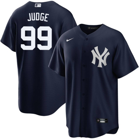 Camiseta de beisbol MLB Aaron Judge New-York Yankees Nike Replica Home azul para nino