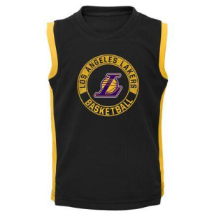 Conjunto NBA Los Angeles Lakers Outerstuff black para nino