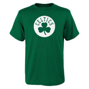 T-shirt NBA Boston Celtics Outerstuff Primary Logo Verde para niño