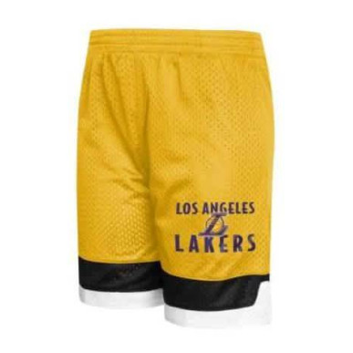 Kid's Outerstuff Jersey and short Mesh NBA Los Angeles Lakers Gold