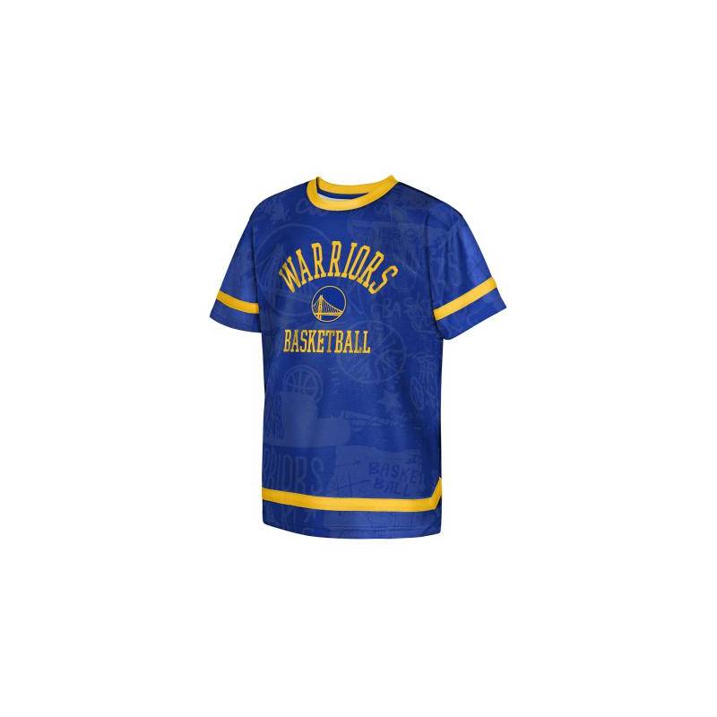 Kids' Outerstuff Getting Up NBA Golden State Warriors Royal