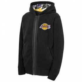 Sweat Zippé Enfant NBA Los Angeles Lakers Outerstuff Key Line Sherpa Full Zip Fleece