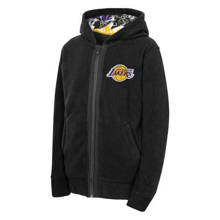 Sweat Zippé Enfant NBA Los Angeles Lakers Outerstuff Key Line Sherpa Full Zip Fleece