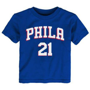 Kids' NBA Outerstuff T-shirt Joel Embiid Philadelphia 76ers