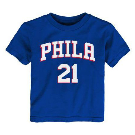 Kids' NBA Outerstuff T-shirt Joel Embiid Philadelphia 76ers
