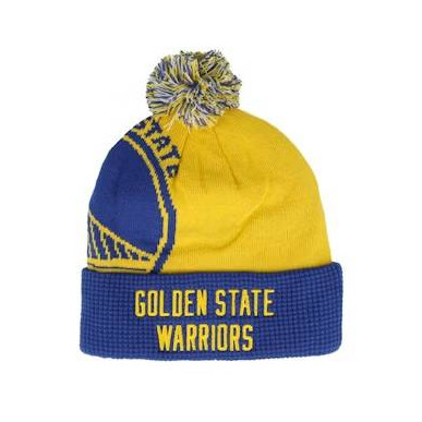 Kid's Outerstuff Street Hook Knit NBA Golden State Warriors
