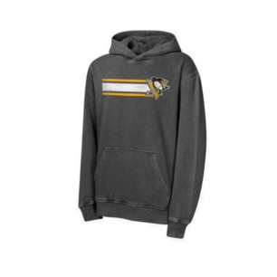 Sudadera NHL Niño Pittsburgh Penguins Outerstuff Cross Fade negro